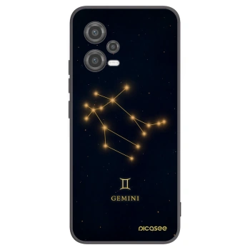 Picasee crna silikonska maskica za Xiaomi Poco X5 - GEMINI