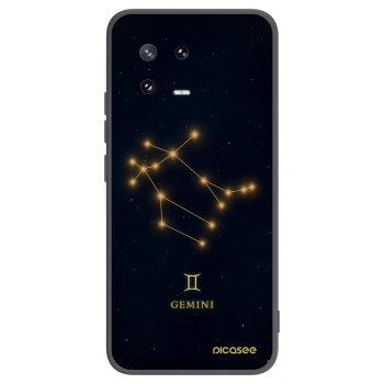 Picasee crna silikonska maskica za Xiaomi 13 Pro - GEMINI