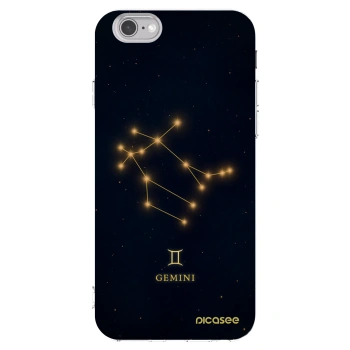 Picasee silikonska prozirna maskica za Apple iPhone 6/6S - GEMINI