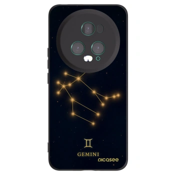 Picasee crna silikonska maskica za Honor Magic5 Pro - GEMINI