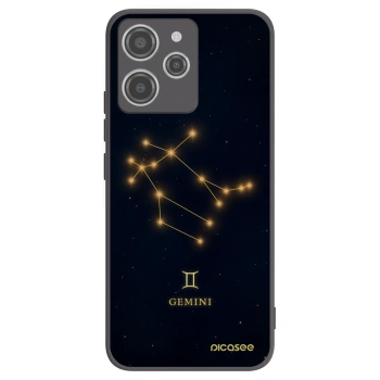 Picasee crna silikonska maskica za Xiaomi Redmi 12 4G - GEMINI
