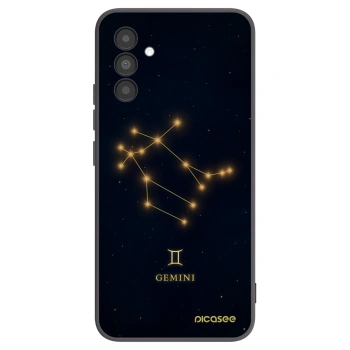 Picasee crna silikonska maskica za Samsung Galaxy A04s A047F - GEMINI