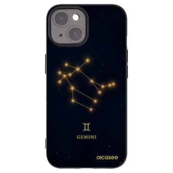 Picasee crna silikonska maskica za Apple iPhone 15 - GEMINI