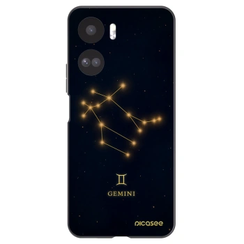 Picasee crna silikonska maskica za Honor 90 Lite 5G - GEMINI