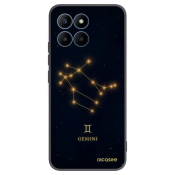 Picasee crna silikonska maskica za Honor 70 Lite - GEMINI