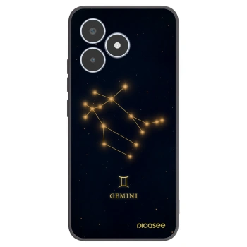 Picasee crna silikonska maskica za Realme C53 - GEMINI
