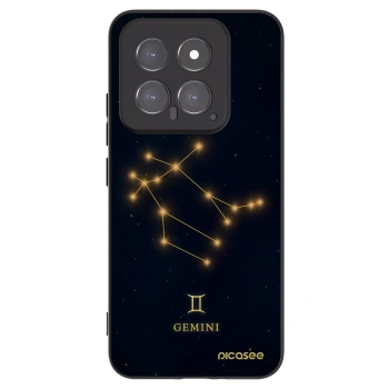 Picasee crna silikonska maskica za Xiaomi 14 - GEMINI