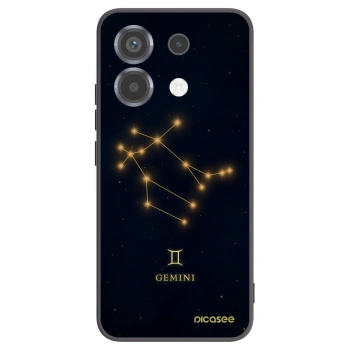 Picasee crna silikonska maskica za Xiaomi Poco X6 - GEMINI