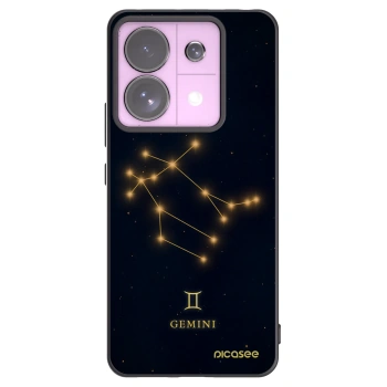 Picasee crna silikonska maskica za Xiaomi Redmi Note 13 Pro 5G - GEMINI