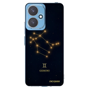 Picasee silikonska prozirna maskica za Xiaomi Redmi 13C 5G - GEMINI