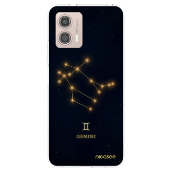 Picasee silikonska prozirna maskica za Motorola Moto G53 5G - GEMINI