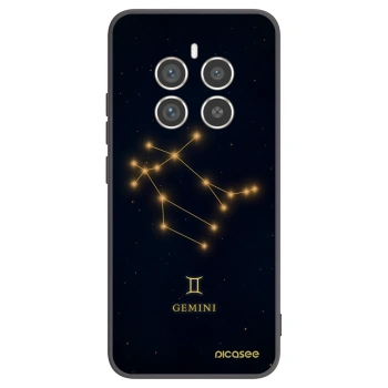 Picasee crna silikonska maskica za Realme 12 Pro 5G - GEMINI