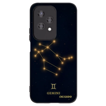 Picasee crna silikonska maskica za Honor 200 Lite - GEMINI