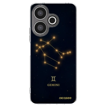 Picasee silikonska prozirna maskica za Xiaomi Redmi 13 4G - GEMINI