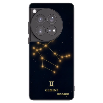 Picasee crna silikonska maskica za OnePlus 12 5G - GEMINI