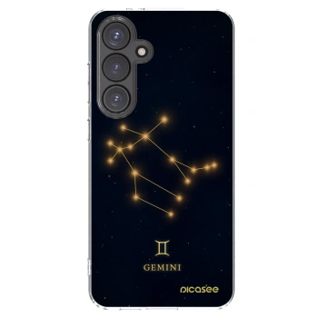 Picasee silikonska prozirna maskica za Samsung Galaxy S24 FE S721B - GEMINI