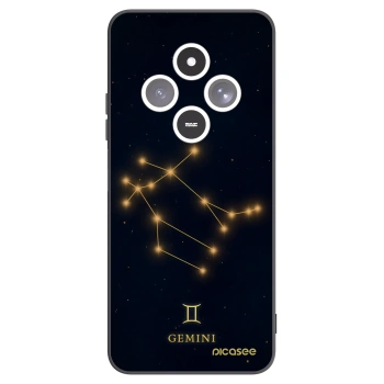 Picasee crna silikonska maskica za Xiaomi Redmi 14C - GEMINI