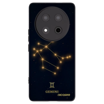 Picasee crna silikonska maskica za Honor Magic7 Lite 5G - GEMINI