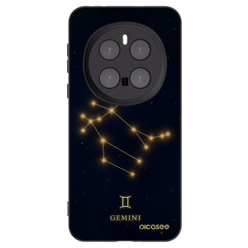 Picasee crna silikonska maskica za Honor Magic7 Pro 5G - GEMINI