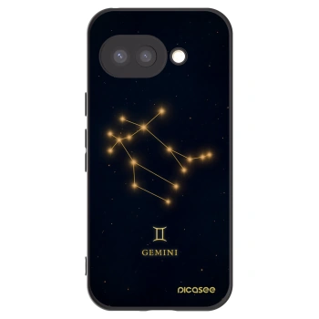 Picasee crna silikonska maskica za Google Pixel 9a - GEMINI