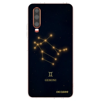 Picasee silikonska prozirna maskica za Huawei P30 - GEMINI