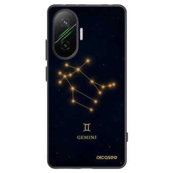 Picasee crna silikonska maskica za Xiaomi Poco F7 Pro 5G - GEMINI