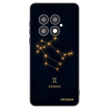 Picasee crna silikonska maskica za OnePlus 13 5G - GEMINI