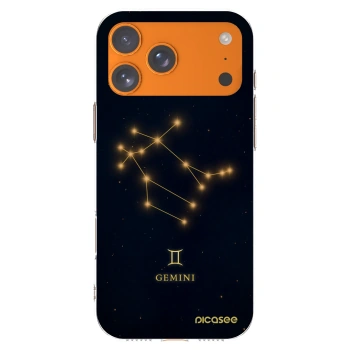 Picasee silikonska prozirna maskica za Apple iPhone 17 Pro Max - GEMINI