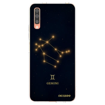 Picasee silikonska prozirna maskica za Samsung Galaxy A70 A705F - GEMINI