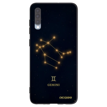 Picasee crna silikonska maskica za Samsung Galaxy A70 A705F - GEMINI