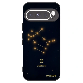 Picasee crna silikonska maskica za Google Pixel 9 Pro XL - GEMINI
