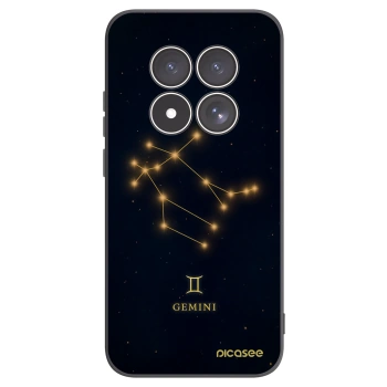 Picasee crna silikonska maskica za Xiaomi Redmi Note 15 Pro 4G - GEMINI