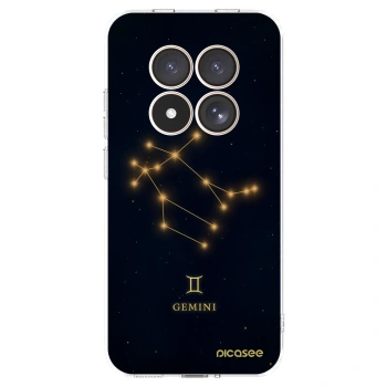 Picasee silikonska prozirna maskica za Xiaomi Redmi Note 15 Pro 4G - GEMINI