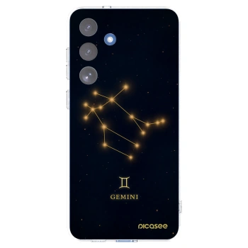 Picasee silikonska prozirna maskica za Samsung Galaxy S25 FE 5G - GEMINI