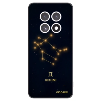 Picasee crna silikonska maskica za Xiaomi Redmi Note 15 - GEMINI