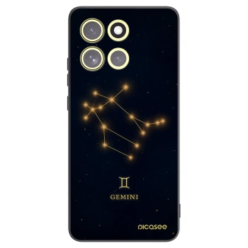 Picasee crna silikonska maskica za Motorola Moto G86 Power 5G - GEMINI
