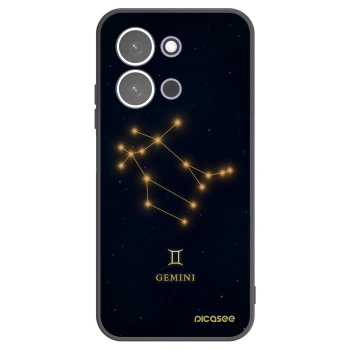 Picasee crna silikonska maskica za Xiaomi Redmi 15C 5G - GEMINI