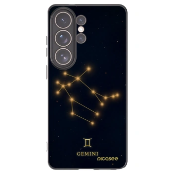 Picasee crna silikonska maskica za Samsung Galaxy S26 Ultra - GEMINI