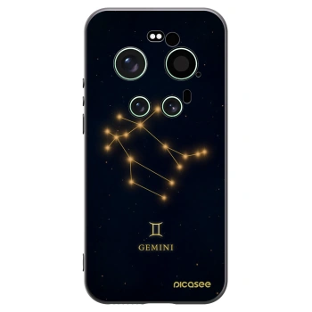 Picasee crna silikonska maskica za Xiaomi 17 Ultra - GEMINI