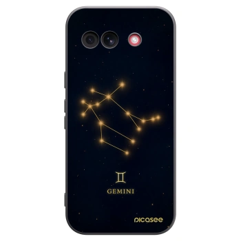 Picasee crna silikonska maskica za Google Pixel 10a - GEMINI
