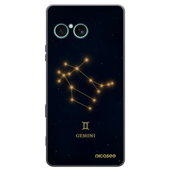 Picasee crna silikonska maskica za Sony Xperia 10 VII - GEMINI