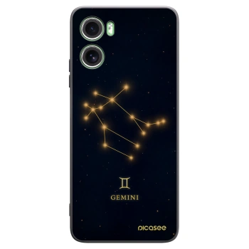 Picasee crna silikonska maskica za Motorola Moto G06 - GEMINI