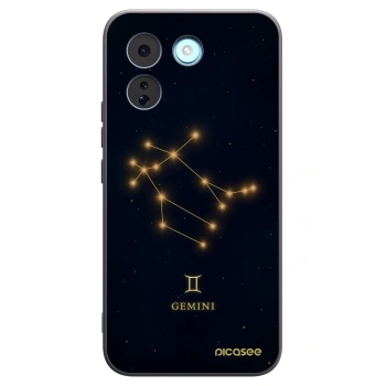 Picasee crna silikonska maskica za Xiaomi Redmi Note 17 Pro MAX 5G - GEMINI
