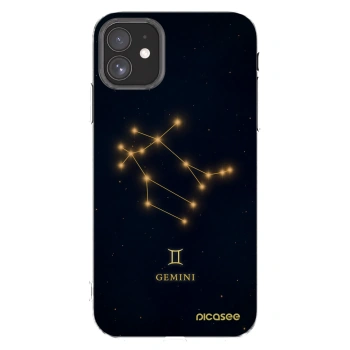 Picasee silikonska prozirna maskica za Apple iPhone 11 - GEMINI