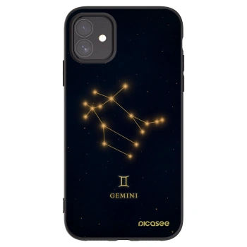 Picasee crna silikonska maskica za Apple iPhone 11 - GEMINI