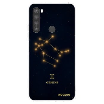Picasee silikonska prozirna maskica za Xiaomi Redmi Note 8 - GEMINI