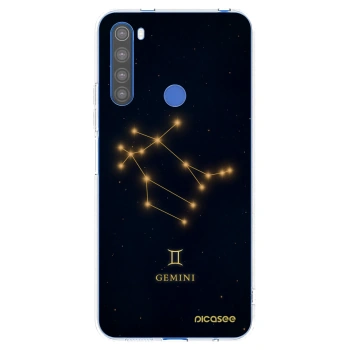 Picasee silikonska prozirna maskica za Xiaomi Redmi Note 8T - GEMINI