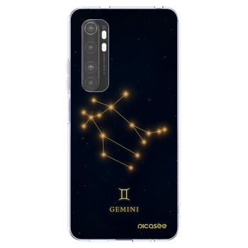 Picasee silikonska prozirna maskica za Xiaomi Mi Note 10 Lite - GEMINI