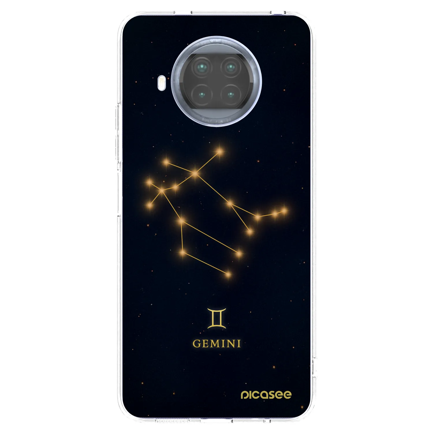 Picasee silikonska prozirna maskica za Xiaomi Mi 10T Lite - GEMINI