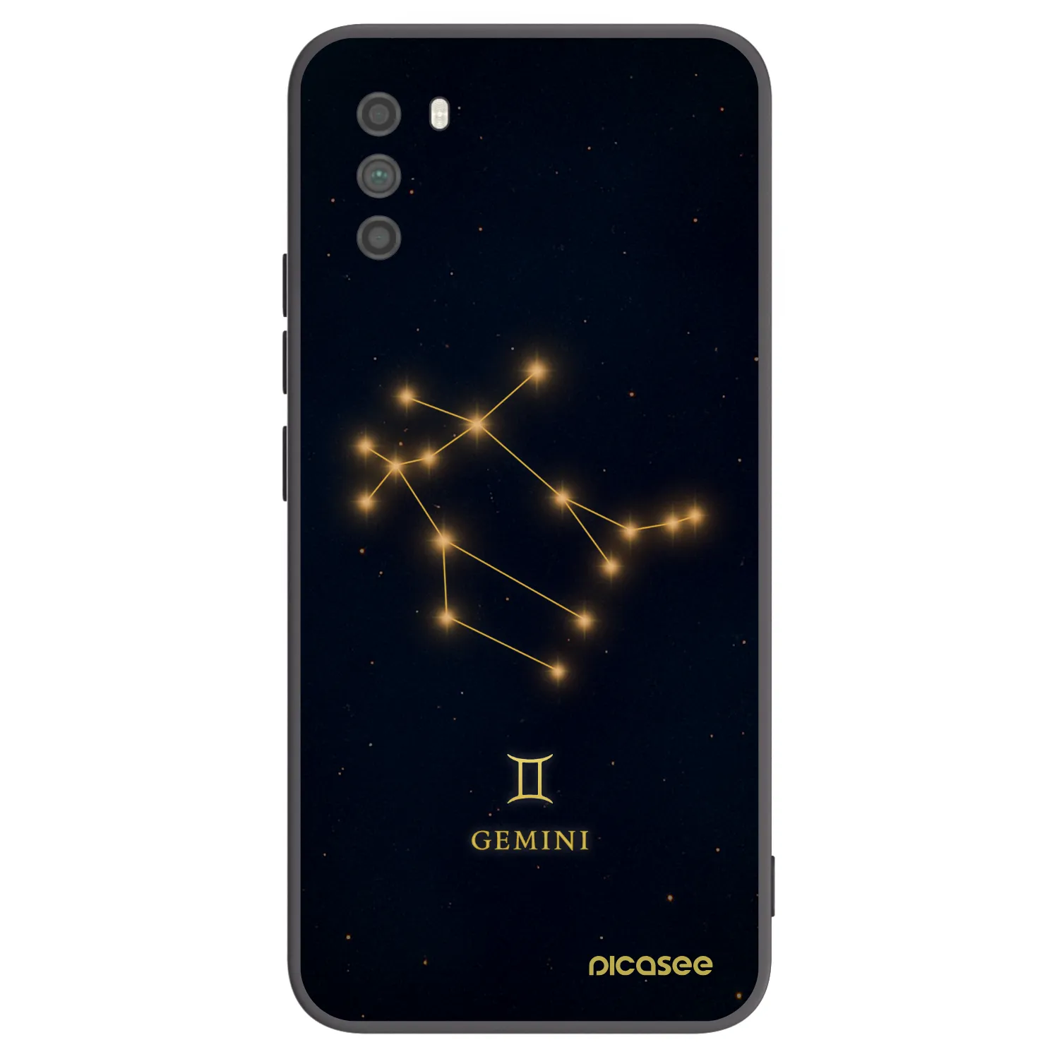 Picasee crna silikonska maskica za Xiaomi Poco M3 - GEMINI